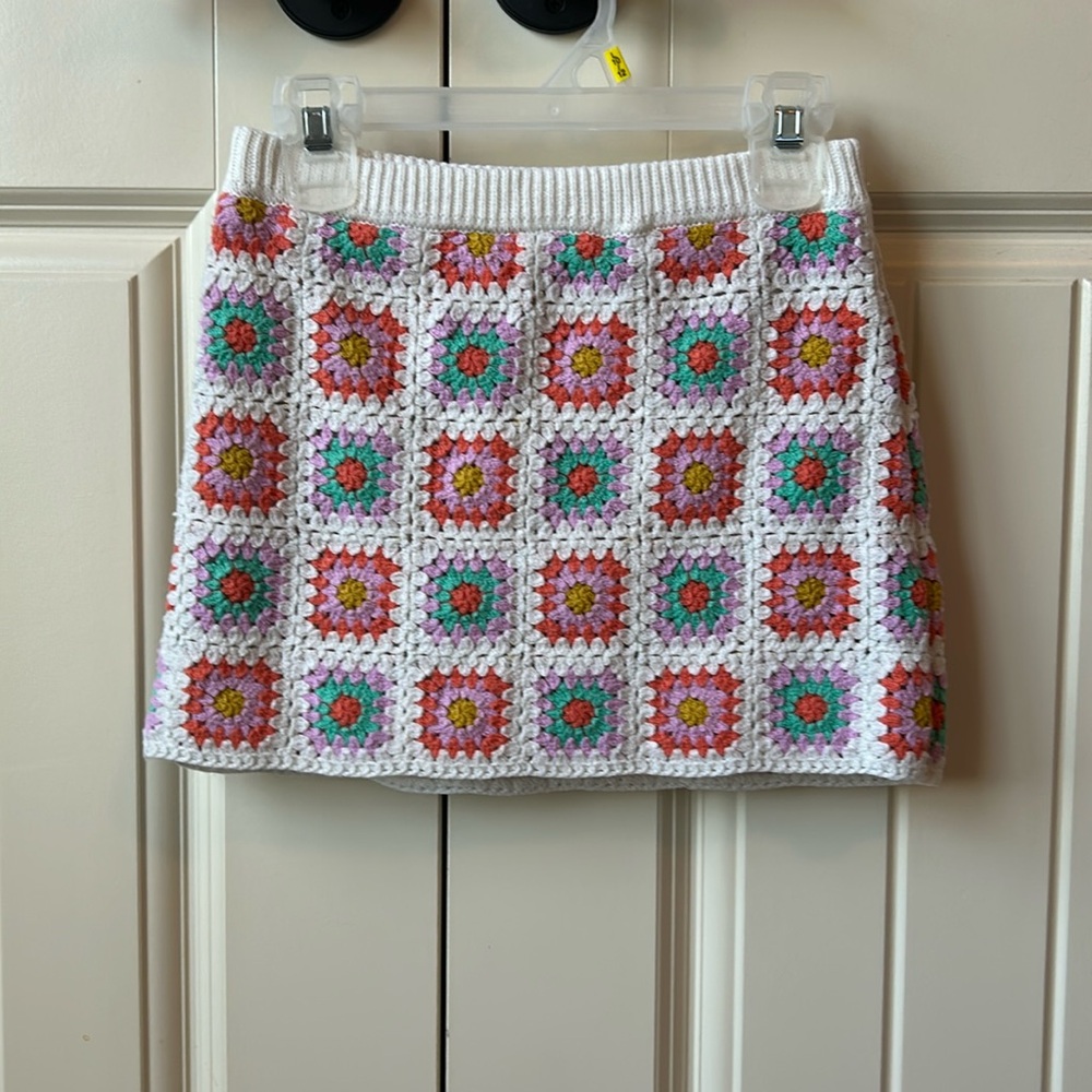 Kids Crochet Skirt